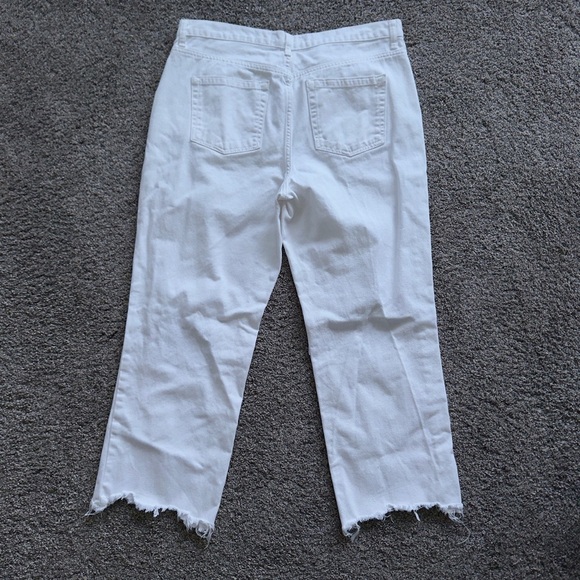 Free People White Distressed Jeans - Picture 5 of 5